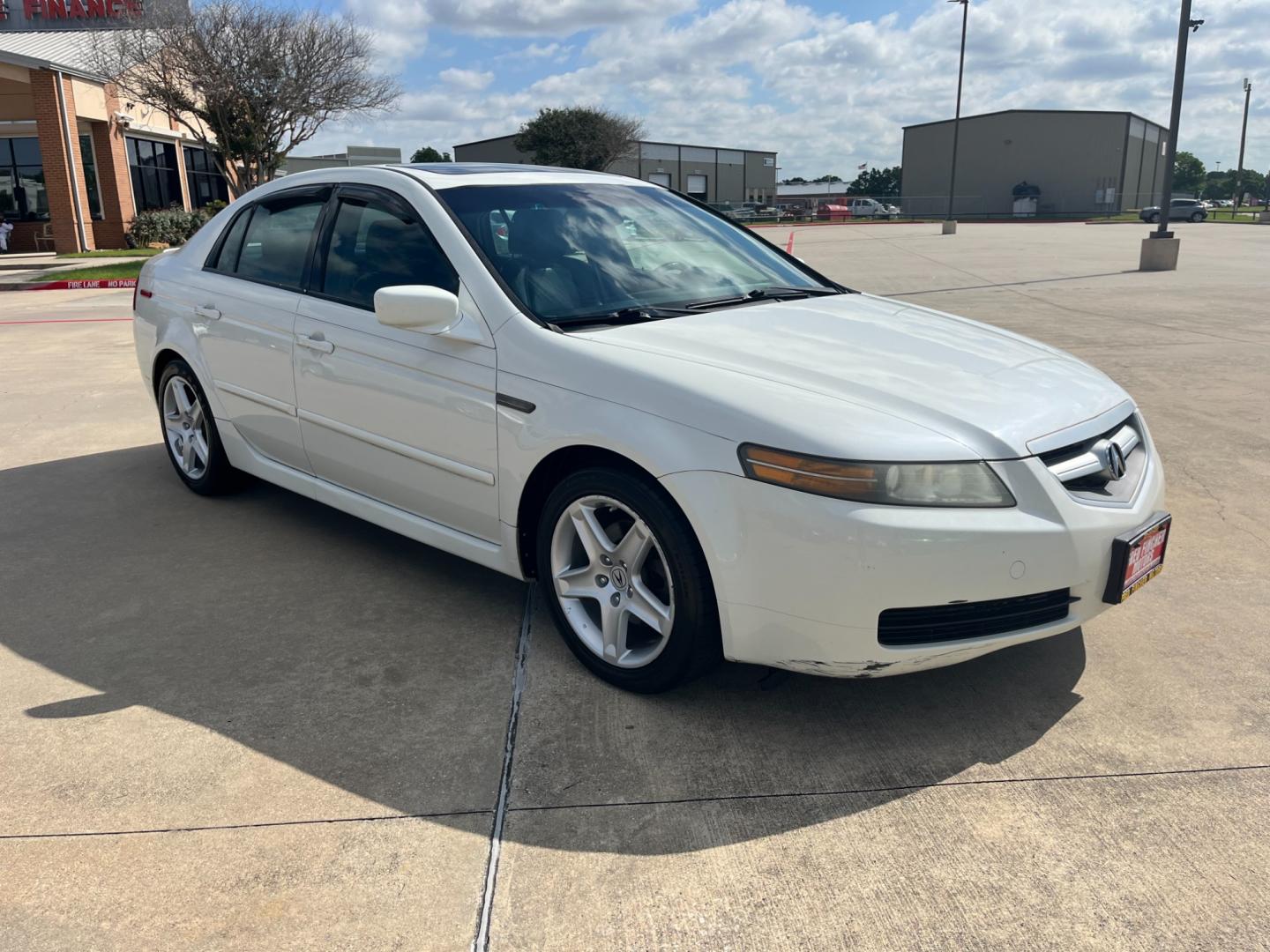 2006 white /TAN Acura TL 5-Speed AT (19UUA66206A) with an 3.2L V6 SOHC 24V engine, 5-Speed Automatic Overdrive transmission, located at 14700 Tomball Parkway 249, Houston, TX, 77086, (281) 444-2200, 29.928619, -95.504074 - Photo#0